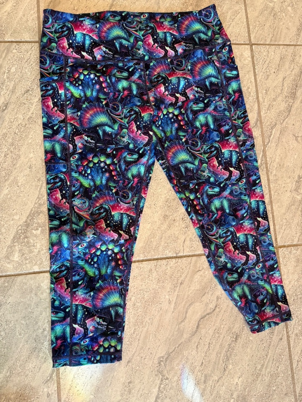 Constantly Varied Gear Dinoverse Capri Leggings XXL